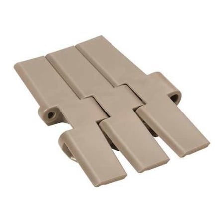 Habasit America Inc HabaCHAIN, 882, Slat Top Chain, Radius, HD, Tabbed, LF Acetal, 10'L, 7.5"W C0882K0750LFTA